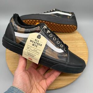 Vans Shoes Mens 7.5 Womens 9 Ultrarange Exo MTE Outdoor Hiking Black Camo Low